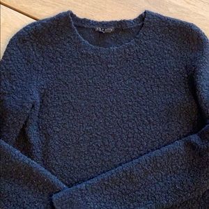 COPY - Theory black wool cozy chunky sweater